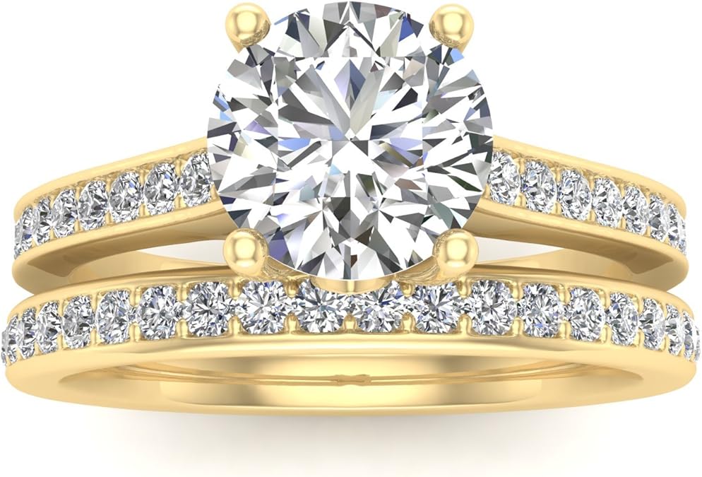 Rent-To-Own This 10k .07cttw Bridal Set At National